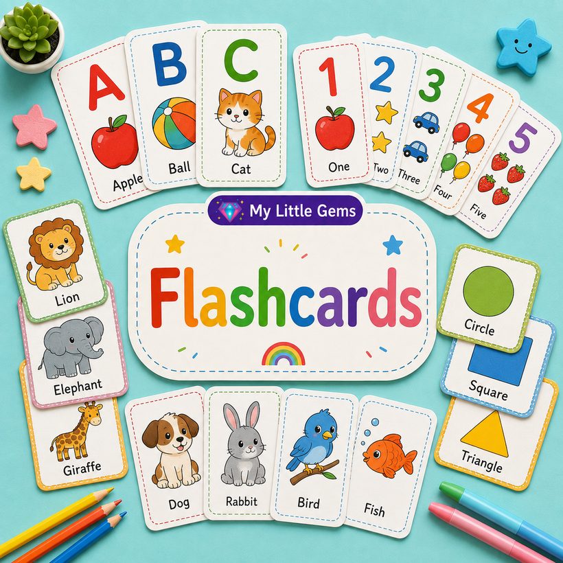 Flashcards – printable worksheets PDF